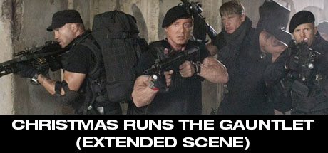 The Expendables 3: Christmas Runs the Gauntlet (Extended Scene)
