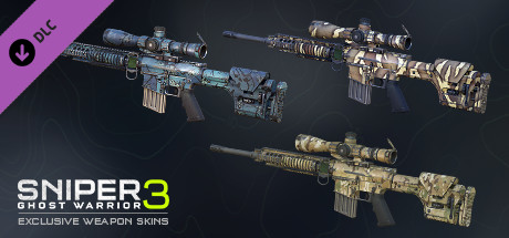 Sniper Ghost Warrior 3 – Hexagon Ice weapon skin pack